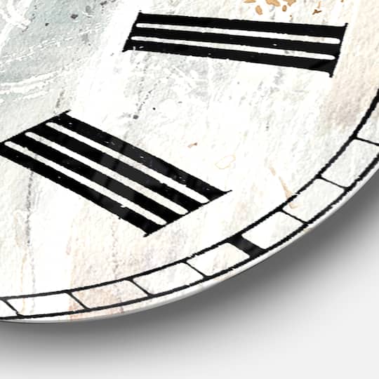 Designart 'A Woodland Walk Into The Forest Iii Traditional Wall Clock